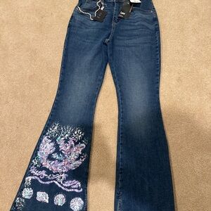 LEE Jeans designer painted.